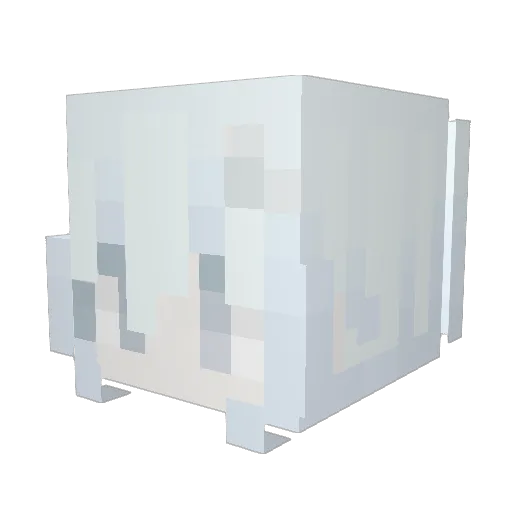 nappingotters Minecraft avatar head, 3D render