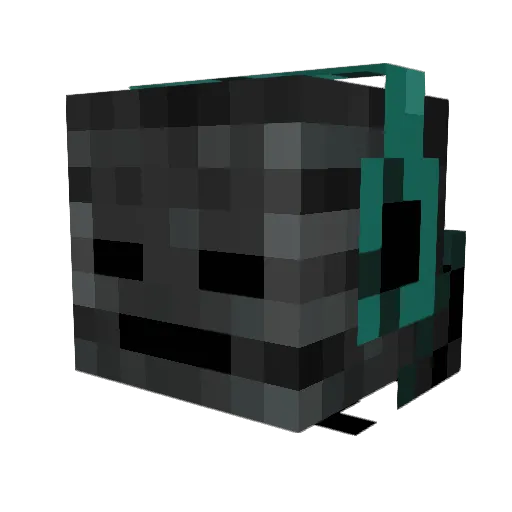 nar285 Minecraft avatar head, 3D render