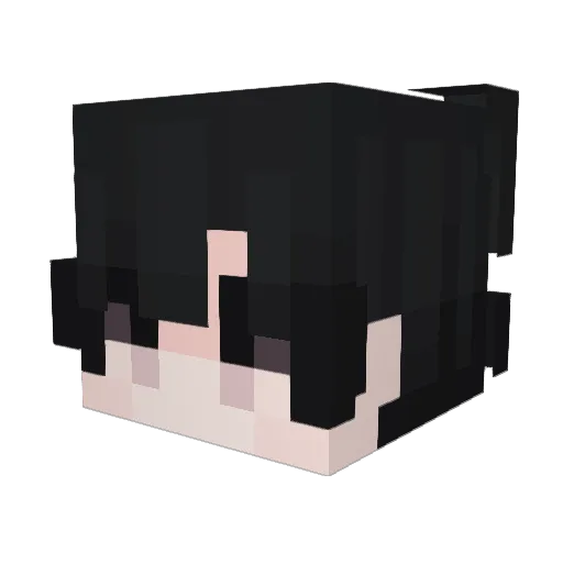 narscisst Minecraft avatar head, 3D render