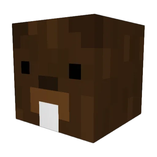 narudoge Minecraft avatar head, 3D render