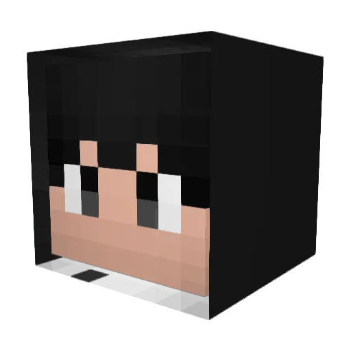 narutoshi1109 Minecraft avatar head, 3D render