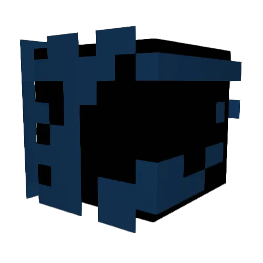 nasaa14 Minecraft avatar head, 3D render