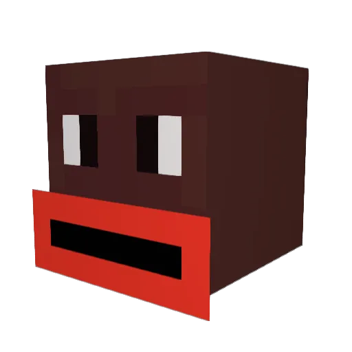 nasacrew Minecraft avatar head, 3D render