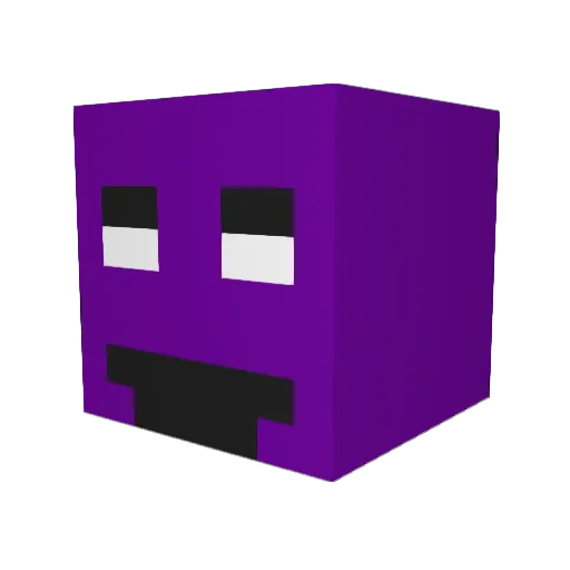 nash524 Minecraft avatar head, 3D render
