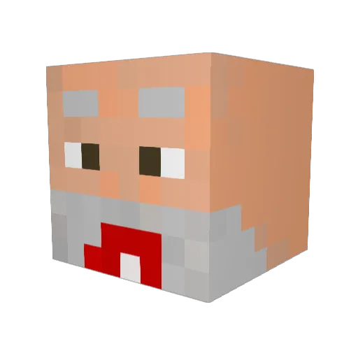 nasko4 Minecraft avatar head, 3D render