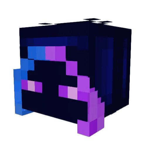 nasppp Minecraft avatar head, 3D render