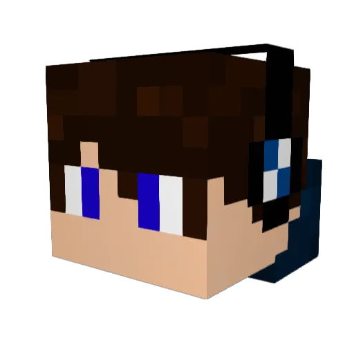 nasser_515 Minecraft avatar head, 3D render