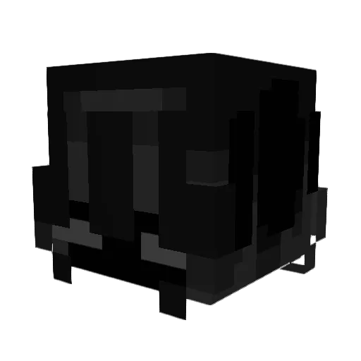 nasskka Minecraft avatar head, 3D render