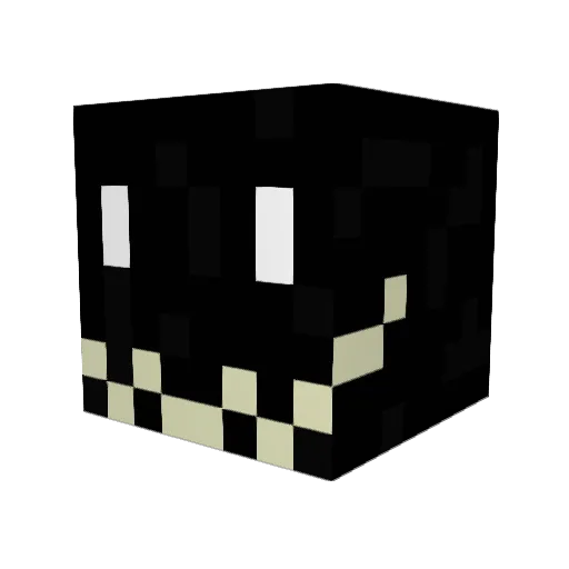 nataas Minecraft avatar head, 3D render