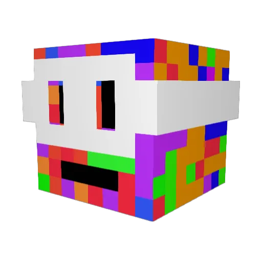 natadude47 Minecraft avatar head, 3D render