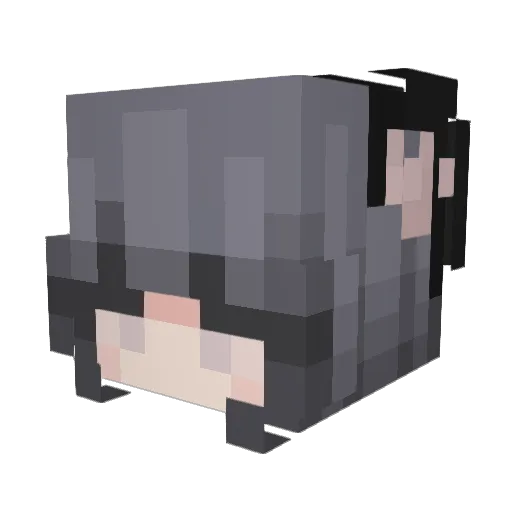 nataliaaxcv Minecraft avatar head, 3D render