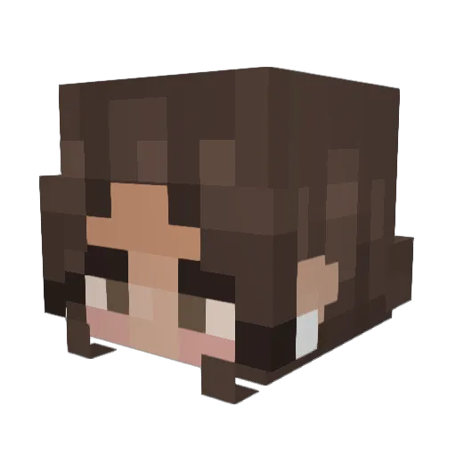 nataliee09 Minecraft avatar head, 3D render