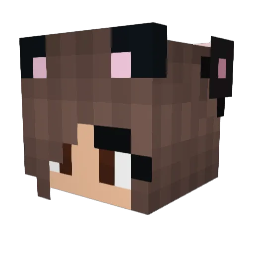 nataliem97 Minecraft avatar head, 3D render
