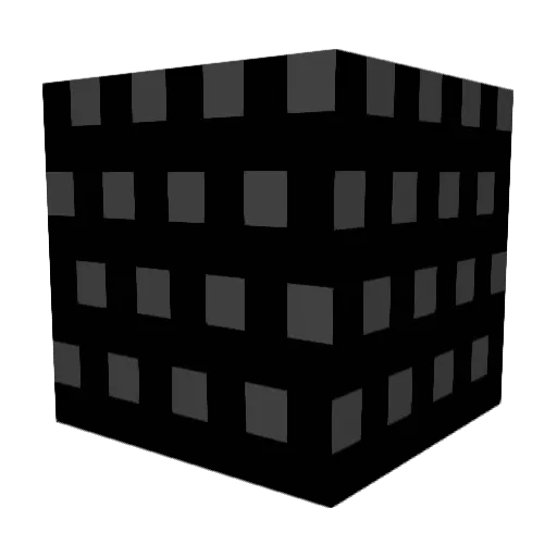 natanoY Minecraft avatar head, 3D render