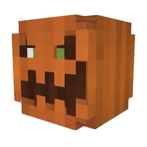 natashalsq Minecraft avatar head, 3D render