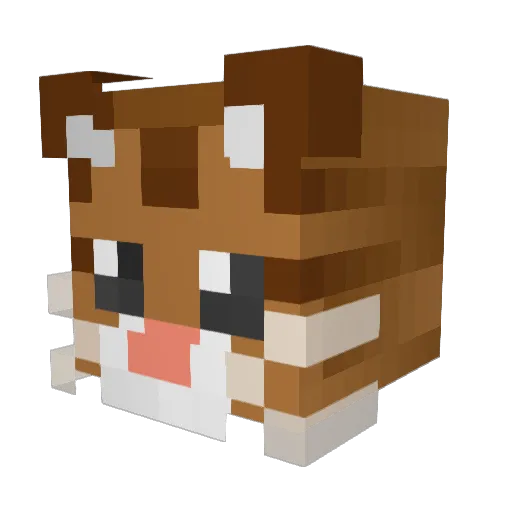 natchan612 Minecraft avatar head, 3D render