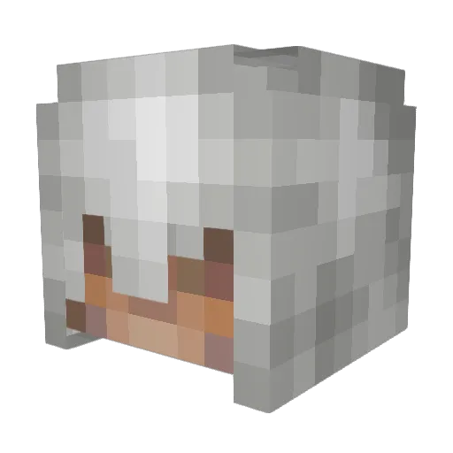 nate0117 Minecraft avatar head, 3D render