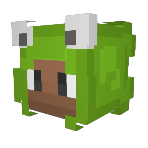 nateRUUU Minecraft avatar head, 3D render