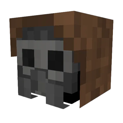 nate_2000 Minecraft avatar head, 3D render