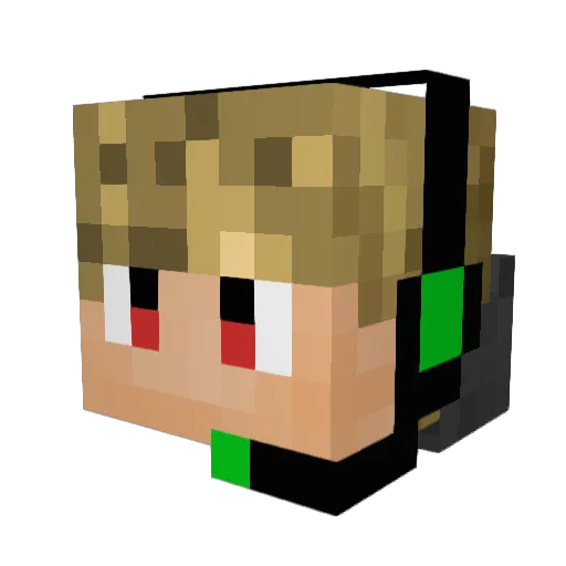 nate_3000 Minecraft avatar head, 3D render