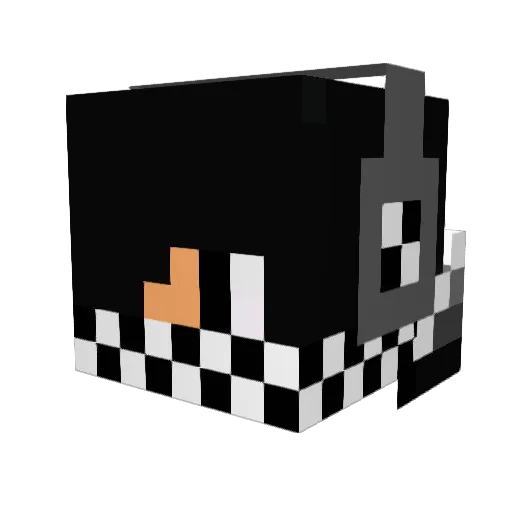 nate_d_b Minecraft avatar head, 3D render