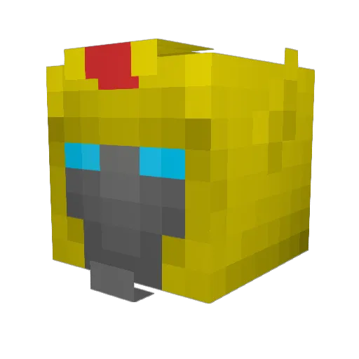 natebee2014 Minecraft avatar head, 3D render