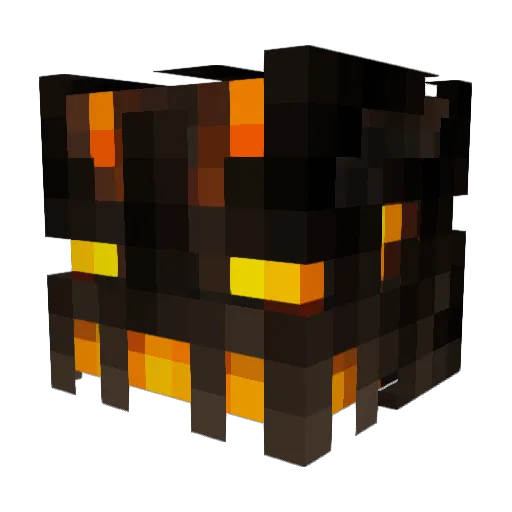 naterbot06 Minecraft avatar head, 3D render
