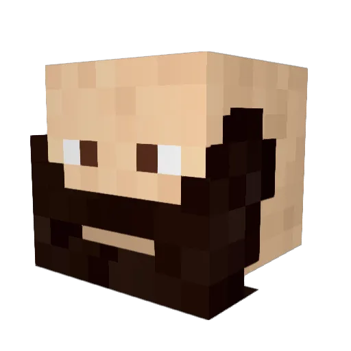 nathan1056 Minecraft avatar head, 3D render