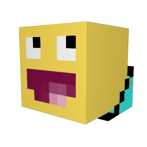 nathan2309 Minecraft avatar head, 3D render