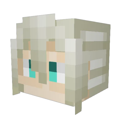 nathan_69 Minecraft avatar head, 3D render