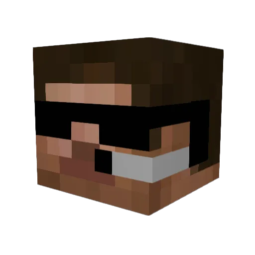 nathan__neal Minecraft avatar head, 3D render
