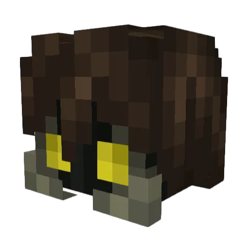 nathanawake Minecraft avatar head, 3D render