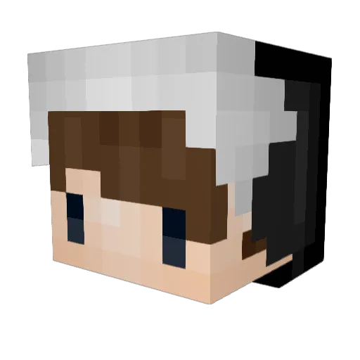 nathancardaci Minecraft avatar head, 3D render