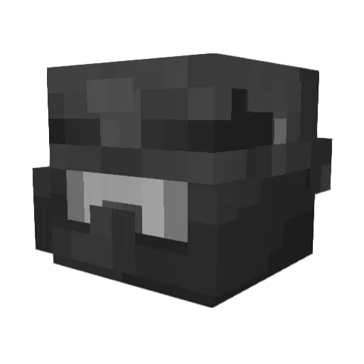 nathanlook Minecraft avatar head, 3D render