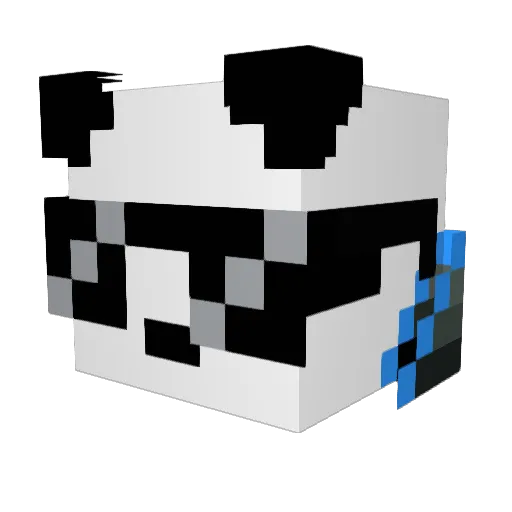 natori23 Minecraft avatar head, 3D render
