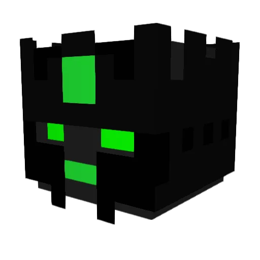 natou43 Minecraft avatar head, 3D render