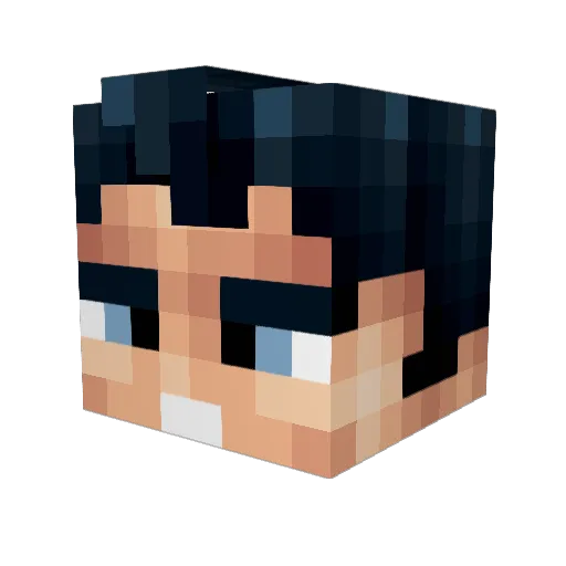 natstar99 Minecraft avatar head, 3D render