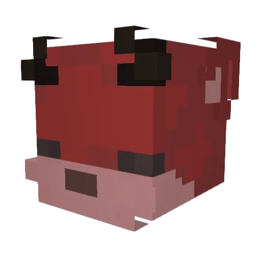 natsukii11 Minecraft avatar head, 3D render