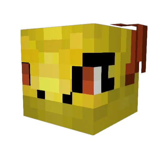 nattboy26 Minecraft avatar head, 3D render