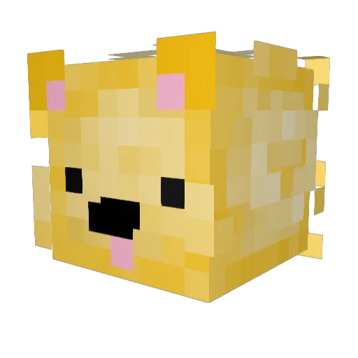 nattmackann Minecraft avatar head, 3D render