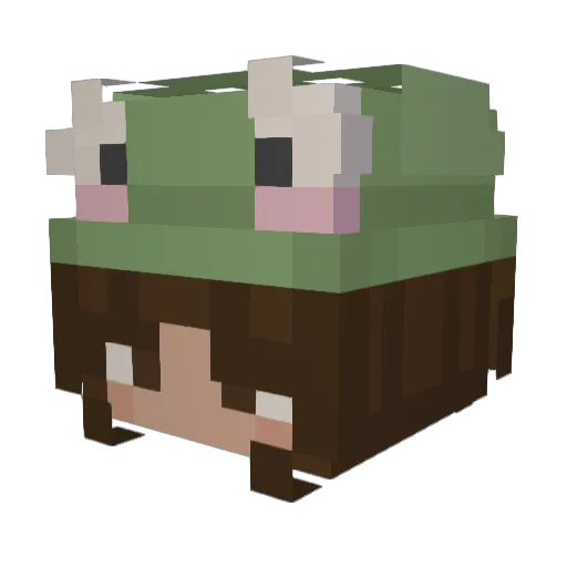 nattttgrem09 Minecraft avatar head, 3D render