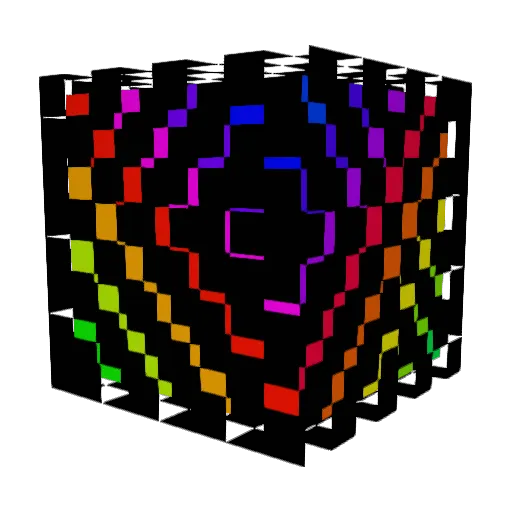 nau1077 Minecraft avatar head, 3D render