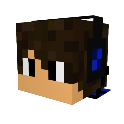 naul_cb Minecraft avatar head, 3D render