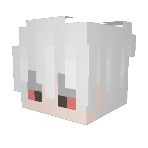nauticalcocky Minecraft avatar head, 3D render
