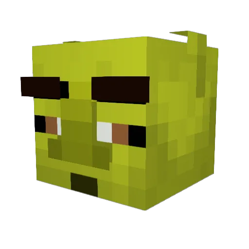 navyblueninja1 Minecraft avatar head, 3D render