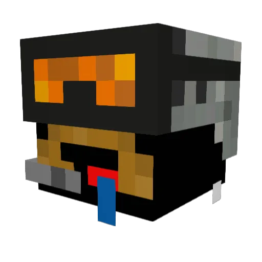 navysealpb Minecraft avatar head, 3D render