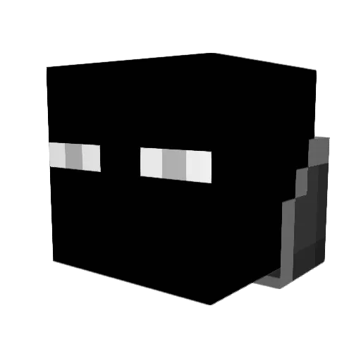 naxbruhh Minecraft avatar head, 3D render