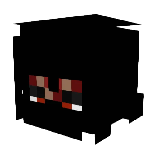 naxezsn Minecraft avatar head, 3D render