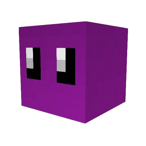 nayte2K Minecraft avatar head, 3D render