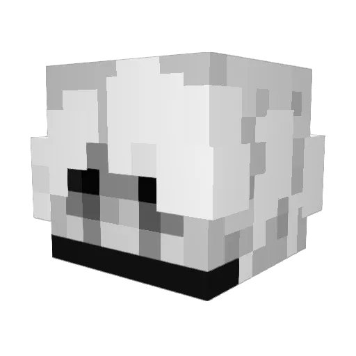 naytix78 Minecraft avatar head, 3D render